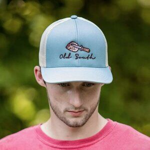 Pacific Headwear Old South Oyster Trucker Hat Snapback Cap
